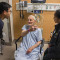 In the Emergency Department, Nicola Marzelli, 92, discusses his medical condition with Geriatrician Dr. Wayne Lok and Geriatric Nurse Felecia Armstrong, members of the department’s Geriatric Inter-disciplinary Team.